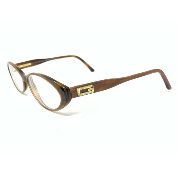 Gucci Eyeglasses Frame GG 2559 / STRASS 517 5T7 52 [] 15 Gold Logo Rhinestones - Picture 1 of 12